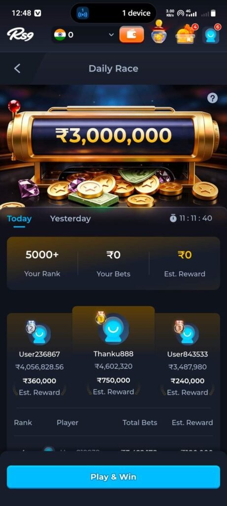 Luckx Game App